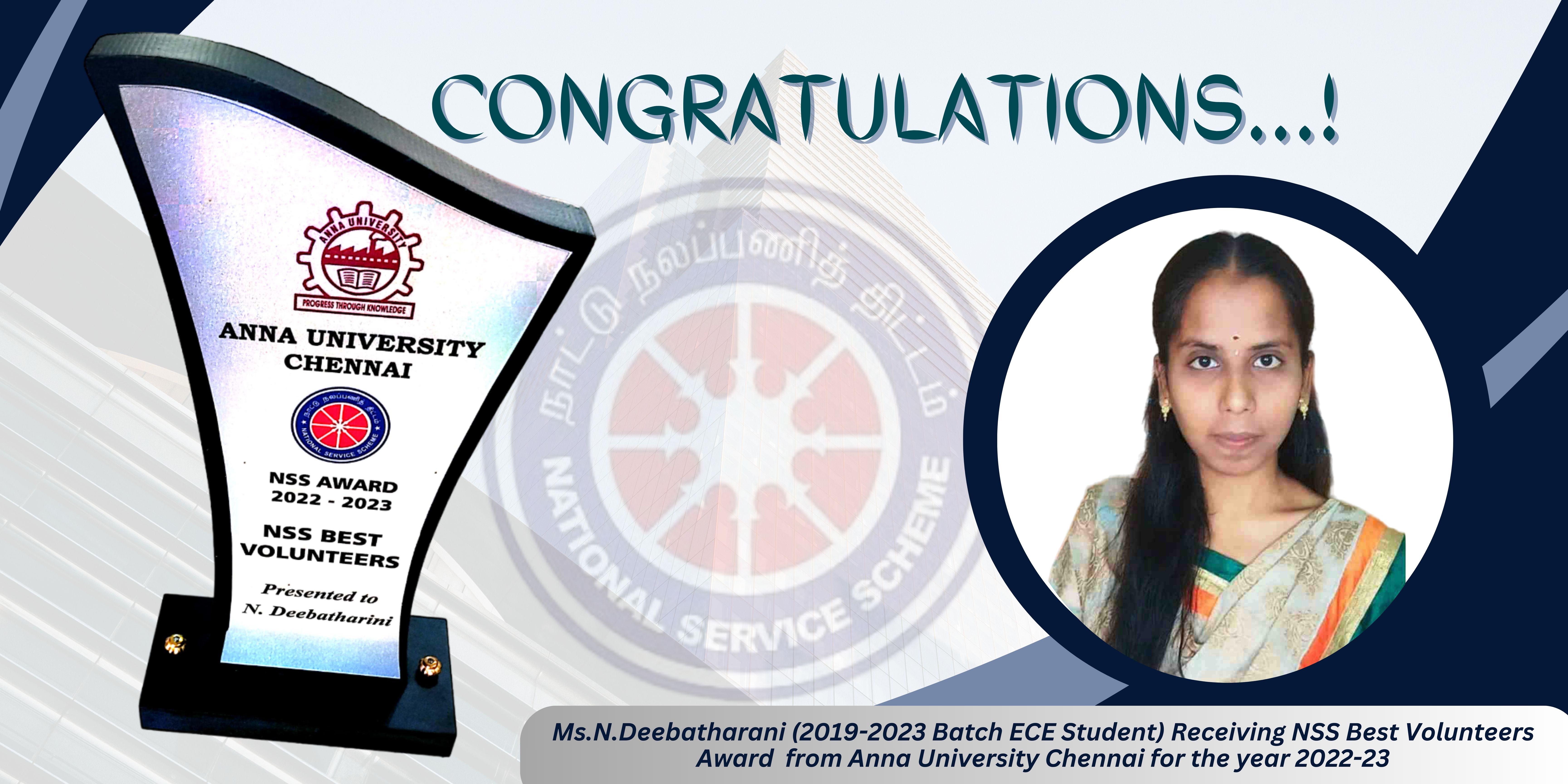 Best NSS Award 2022-23